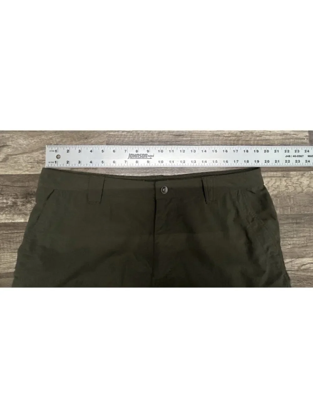 Marmot Nylon Cargo Hiking Shorts Mens 38 XXL Green Outdoor 10” Inseam Tech